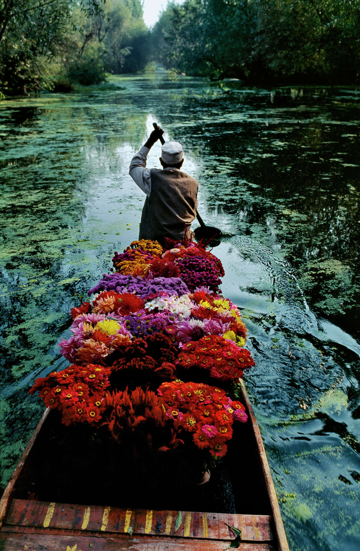 Renowned Magnum photojournalist McCurry in Greenwich