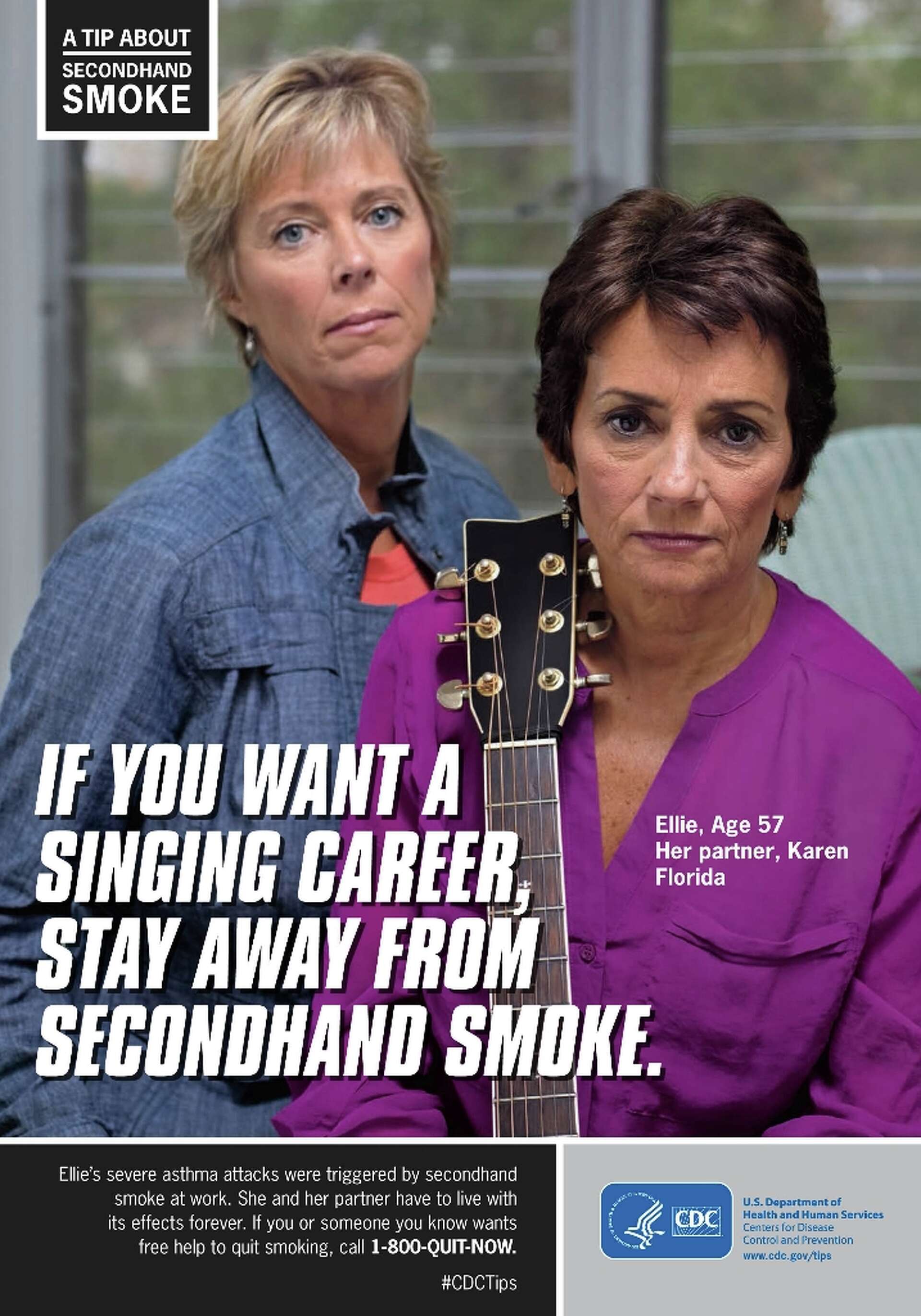 Woman featured in stark CDC anti-smoking ads dies