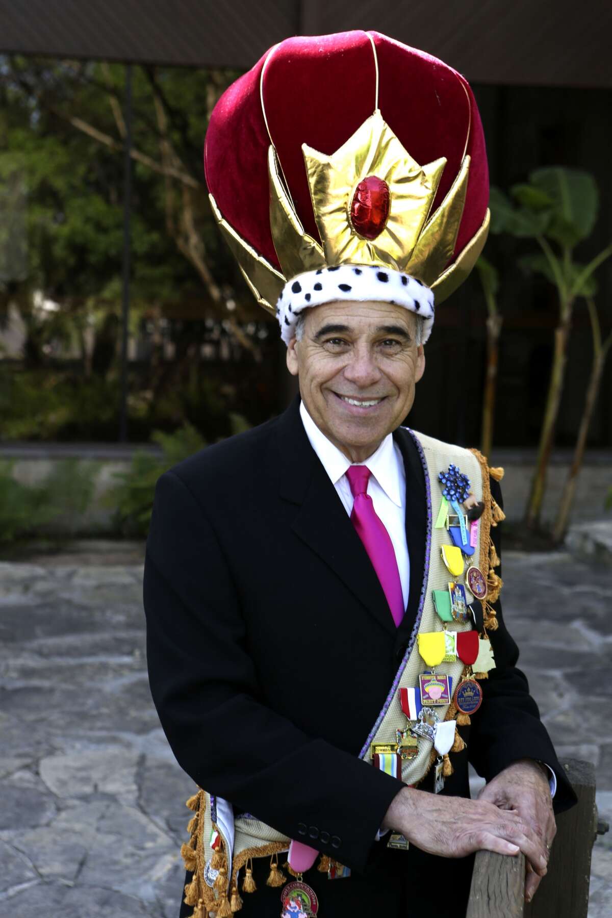 This year's King Anchovy is former U.S. Rep. Charlie Gonzalez.