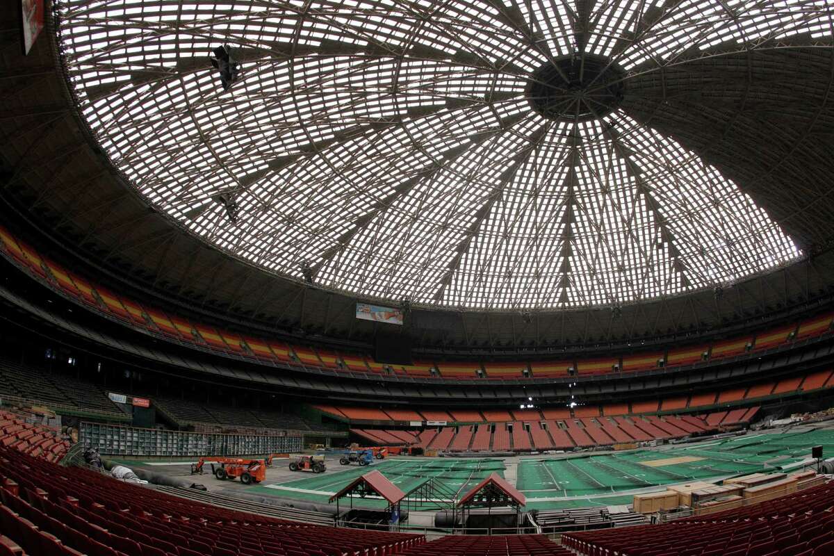 View of the Reliant Astrodome seen Tuesday, April 3, 2012, in Houston.