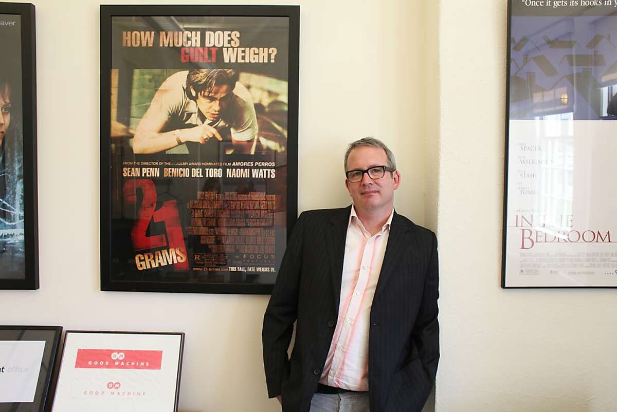 Ted Hope, executive director of the San Francisco Film Society, poses for a portrait in his office on April 11th 2013.