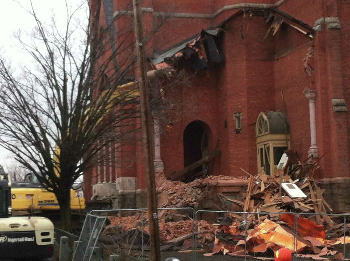 St. Patrick's torn open St. Patrick's torn open