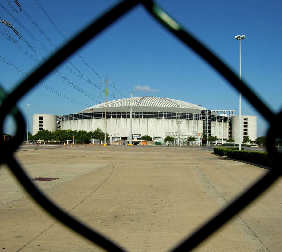 The Reliant Astrodome is shown Wednesday, May 23, 2012, in Houston. ( Brett Coomer / Houston Chronicle )