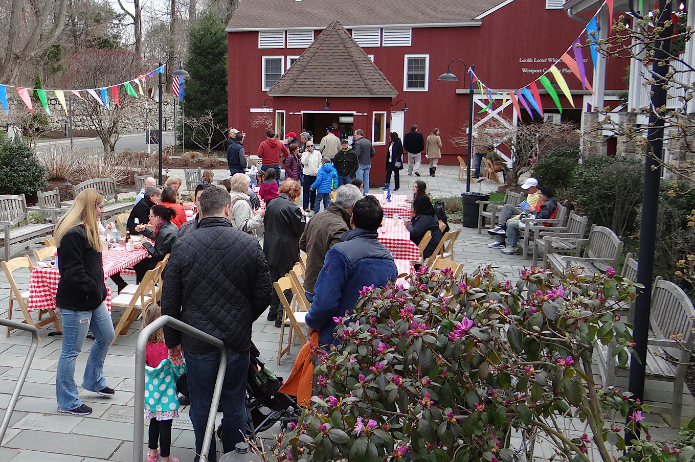 Westport Country Playhouse hosts festive peek behind stage door Westport Country Playhouse hosts festive peek behind stage door