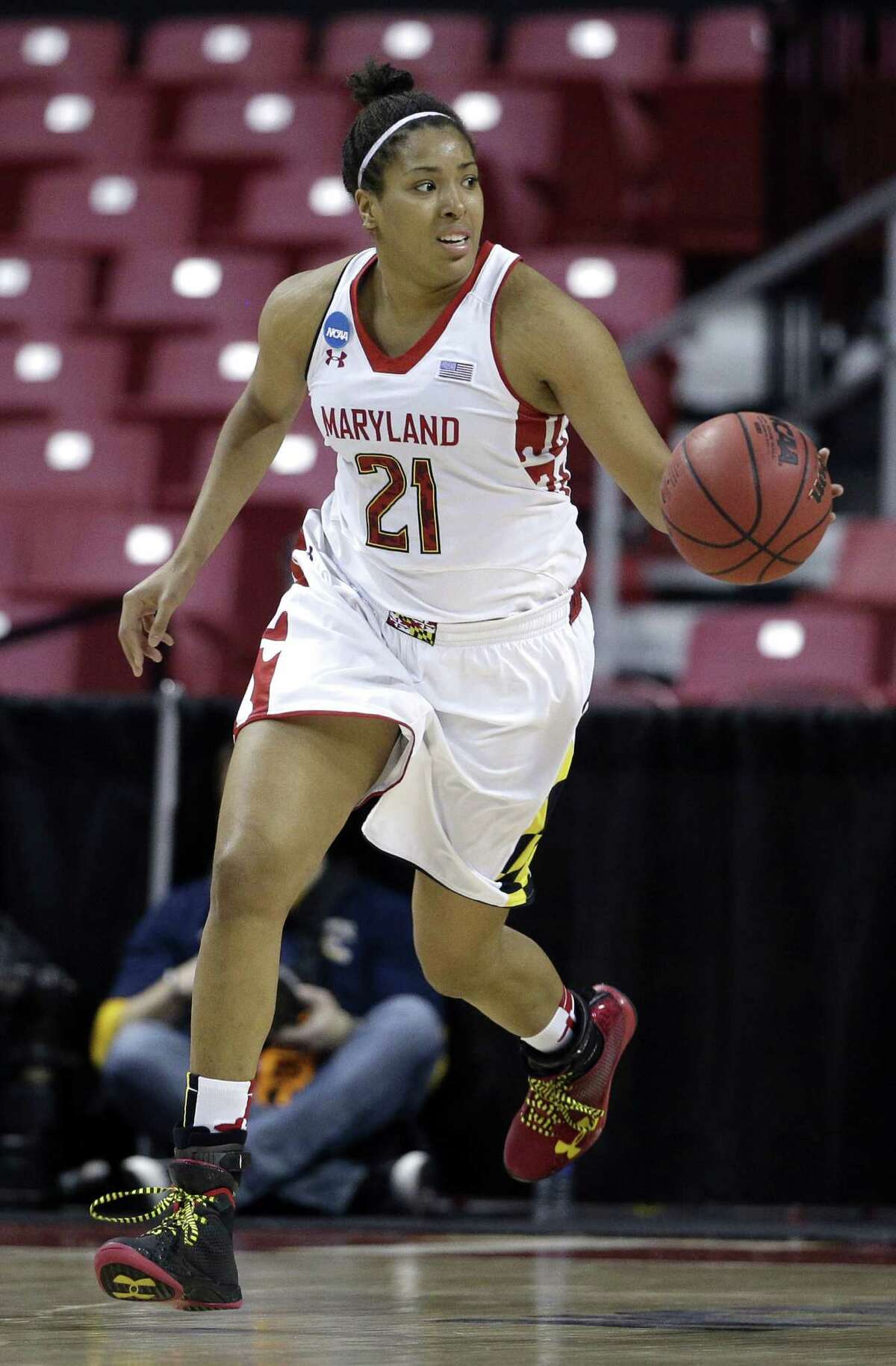 Maryland's Tianna Hawkins could be an option if the Silver Stars go for size.