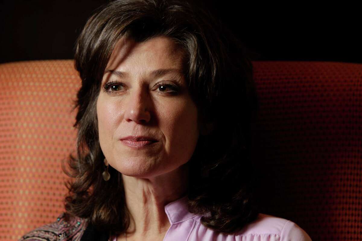 Amy Grant speaks during media interview at the Hilton America, 1600 Lamar, Monday, April 8, 2013, in Houston. ( Melissa Phillip / Houston Chronicle )