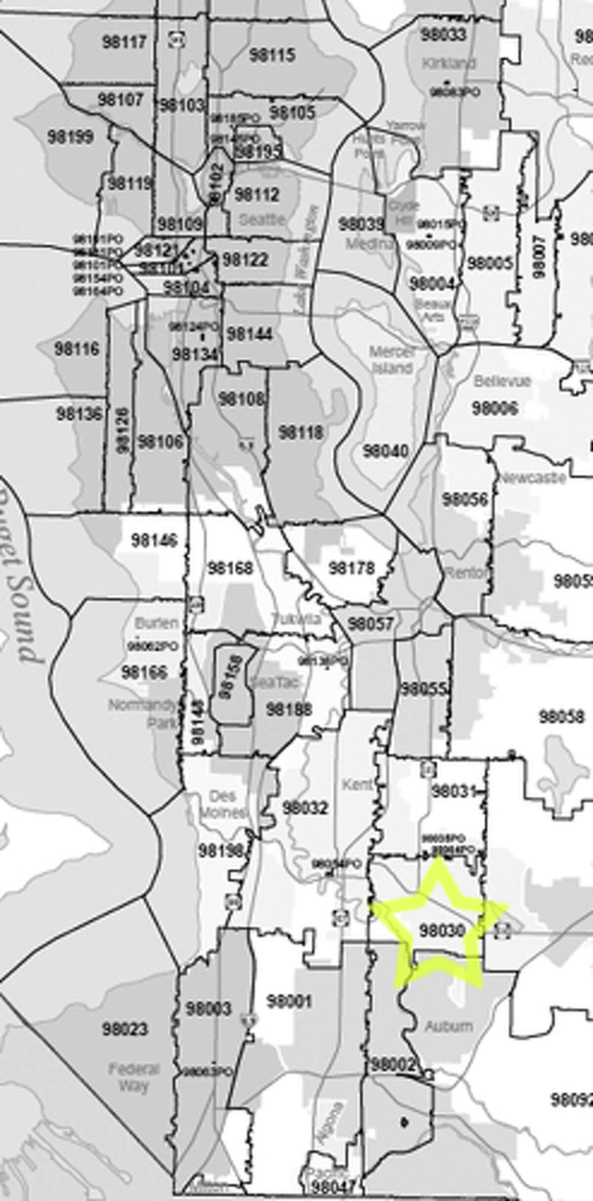 Kent County Zip Code Map Map