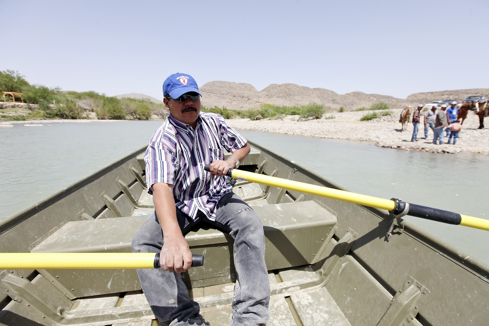 In Boquillas, reopened border crossing a sight