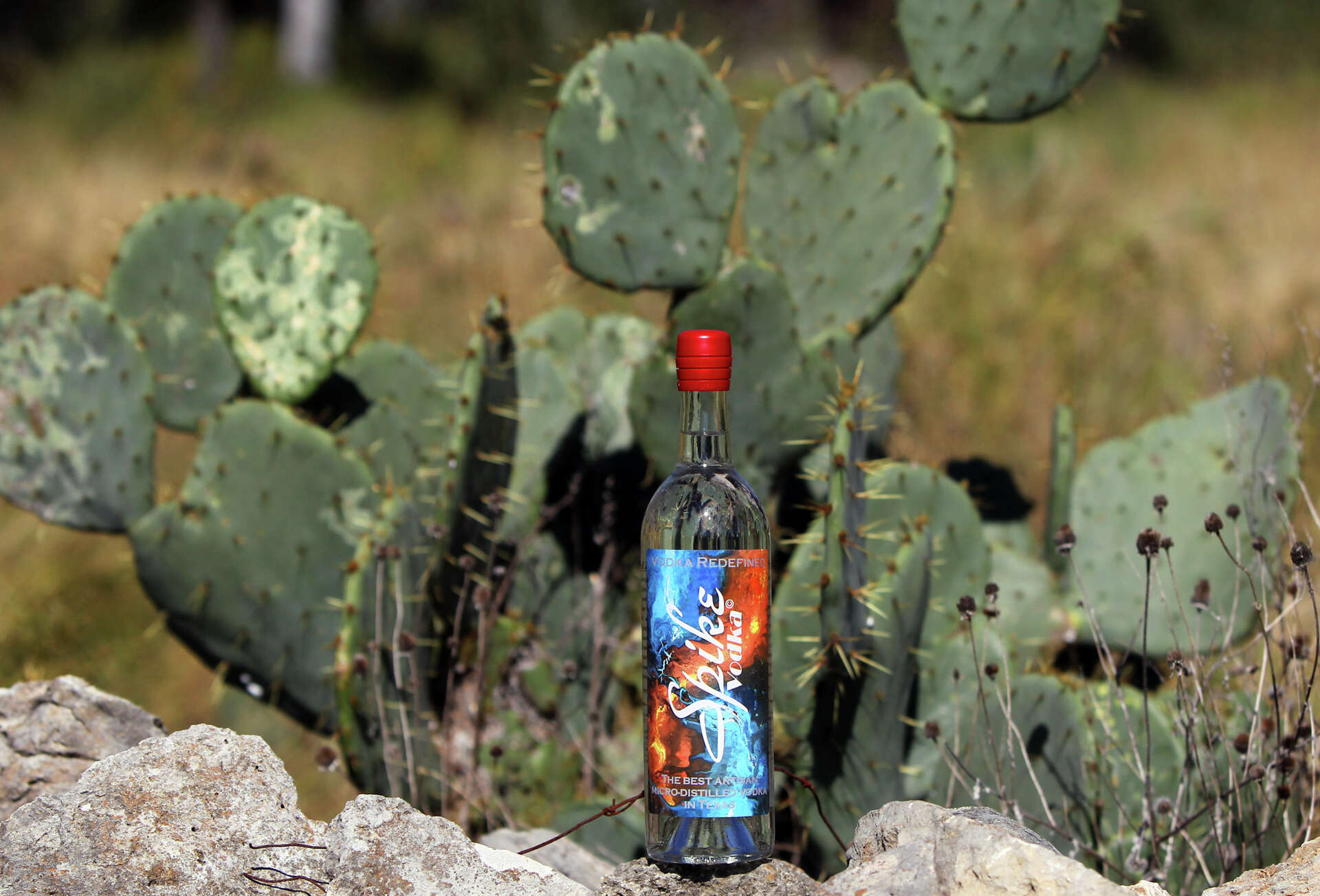 Ultimate Texan vodka made with prickly pear cactus