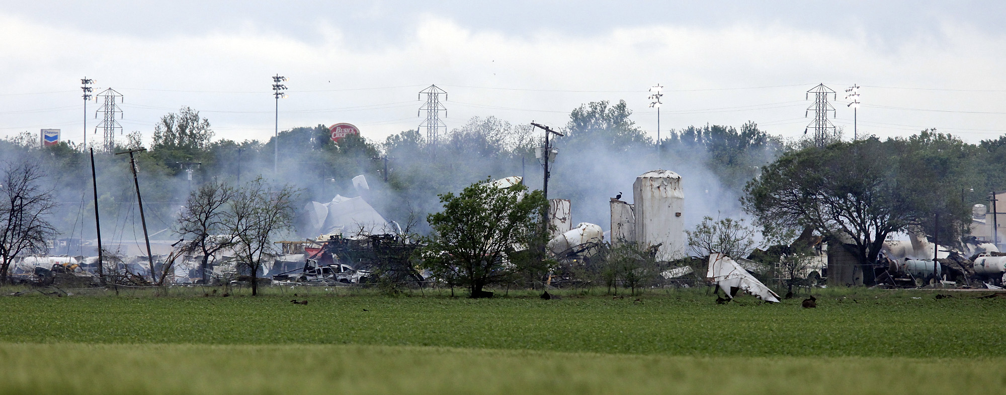 Photos West fertilizer plant explosion, 2 years later