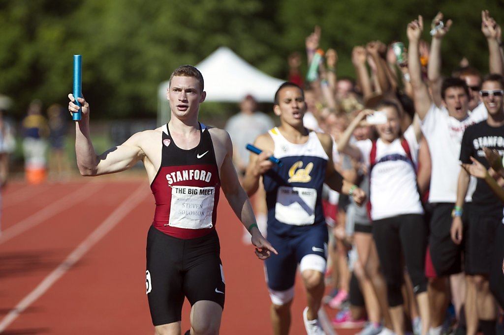 Cal men end Stanford's Big Meet streak