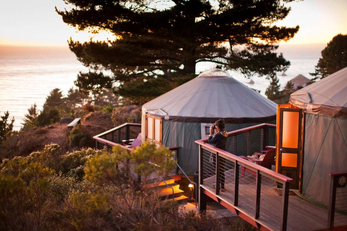 Treebones Resort: If you want complete serenity with your family, spend the night in one of their fully furnished yurts — tent-like circular fabric structures with wood lattice frames, offering spectacular views of the coast. Experience the area through hiking or kayaking and treat yourself to fresh, local, organic food at the Wild Coast Restaurant and Sushi bar. Need to know: The Human Nest has the most spectacular views at Treebones, but it’s not waterproof, so check the weather or bring a tent to set up nearby just in case! Info: 71895 Hwy 1, Big Sur, (877) 424-4787, treebonesresort.com.