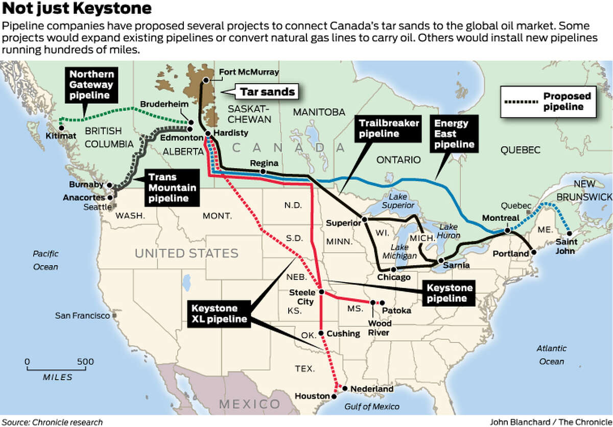 Canadians eyeing more access by pipeline to U.S. West Coast