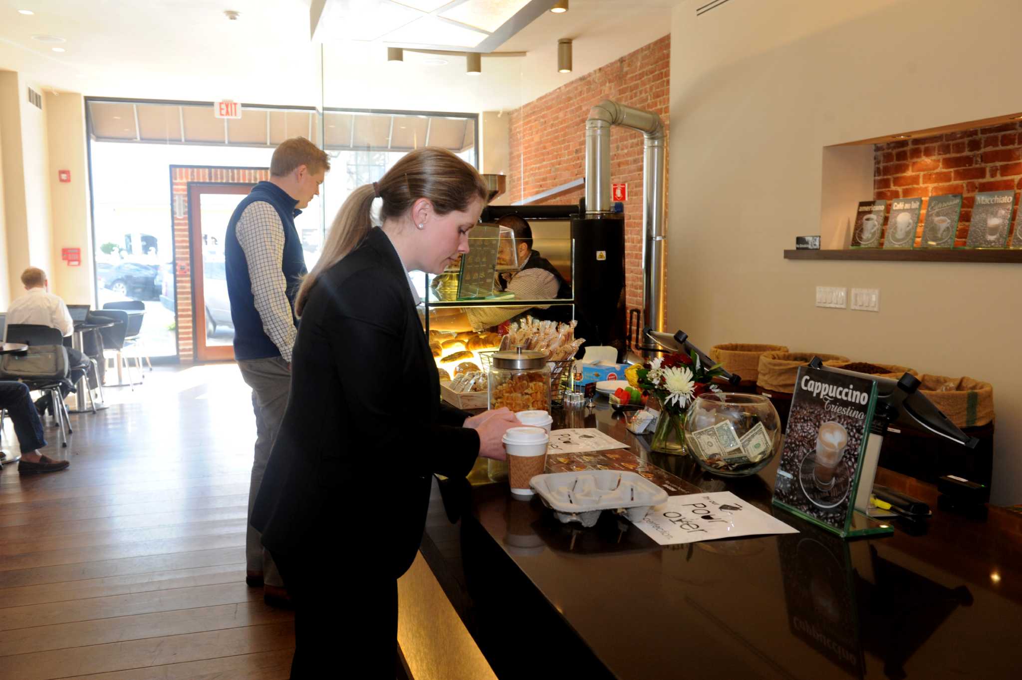 Greenwich cafe makes roasting coffee part of its trade