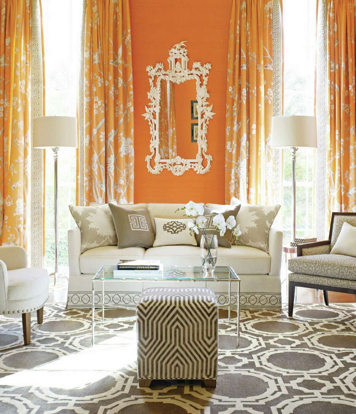 A room designed by Mary McDonald of "Millon Dollar Decorators," who will be making an appearance at Decorative Center Houston on May 1 for DCH Spring Market.