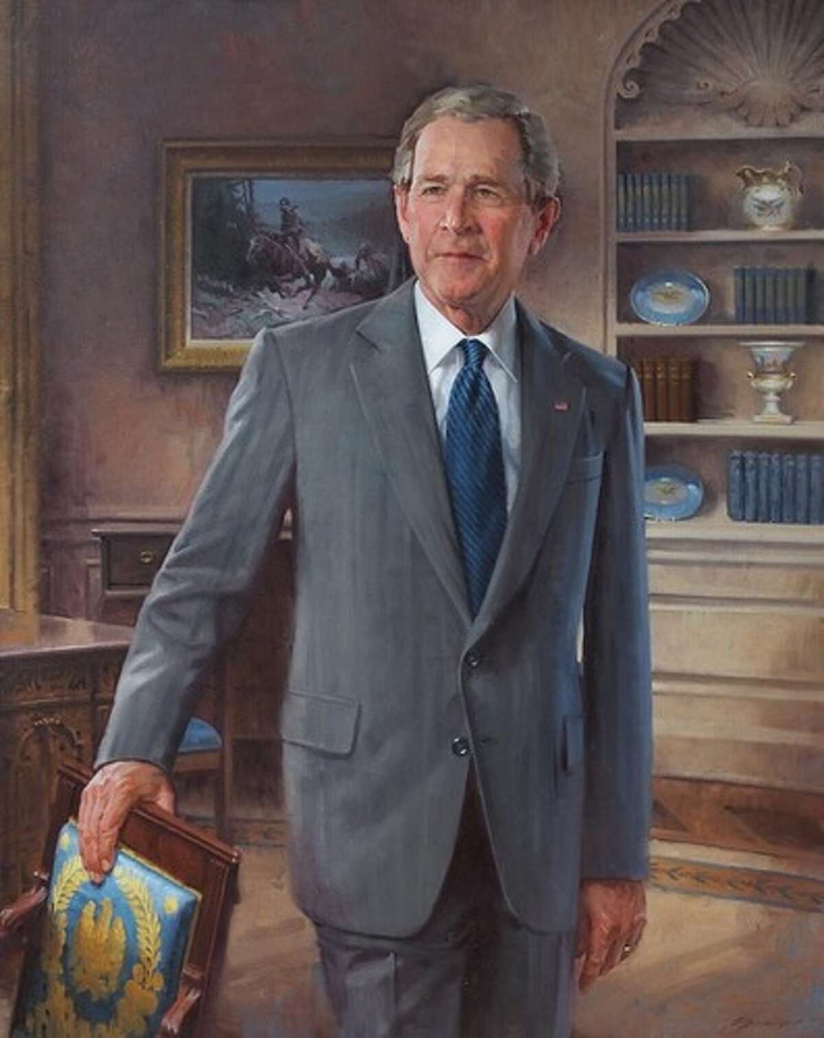 President George Walker Bush by John Howard Sanden