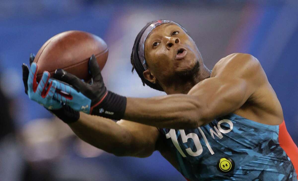DeAndre Hopkins was accused of a hotel room incident at the combine but denied involvement.