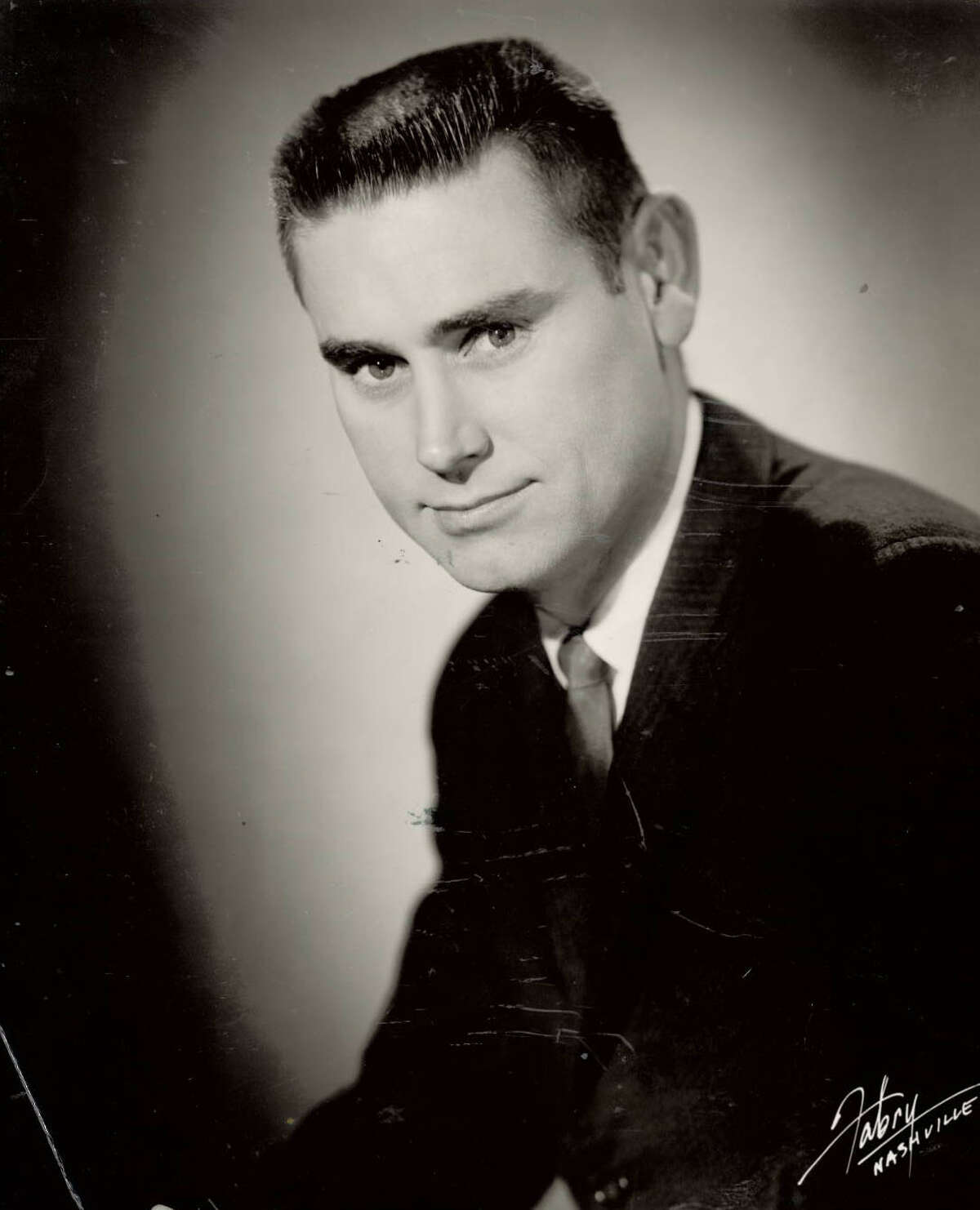 Press photo of George Jones from United Artists. Photo: The Beaumont Enterprise archives.