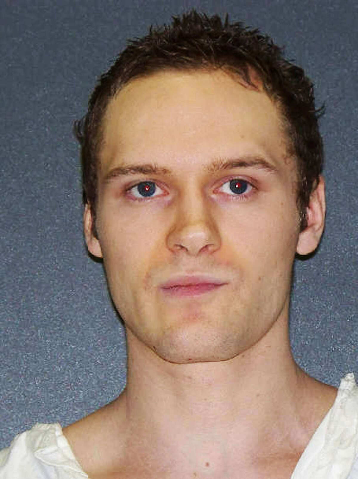 This undated photo provided by the Texas Department of Criminal Justice shows Richard Cobb. Cobb is set for lethal injection Thursday evening, April 25, 2013 in Huntsville, Texas for the slaying of 37-year-old Kenneth Vandever. Two women also were shot and one raped during the attack that began in Rusk, about 120 miles southeast of Dallas.