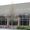 Exterior of Saratoga High School Monday, April 29, 2013, in Saratoga Springs, N.Y. (Will Waldron/Times Union)