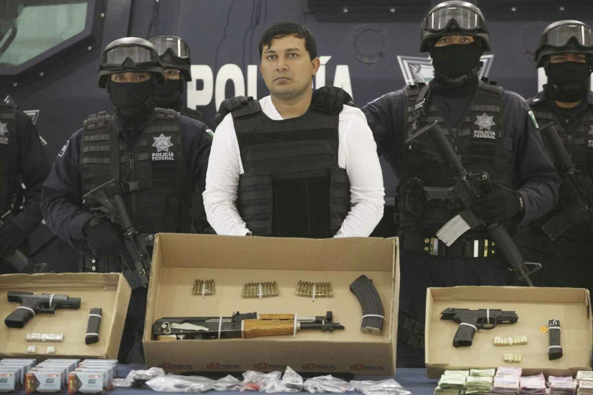 Jesús Enrique Rejón Aguilar said he killed or ordered the killings of 30 people in his time with the Gulf Cartel and Zetas. He testified at the trial of five men accused of helping Zetas leaders launder money through U.S. quarter horse breeding and racing operations.