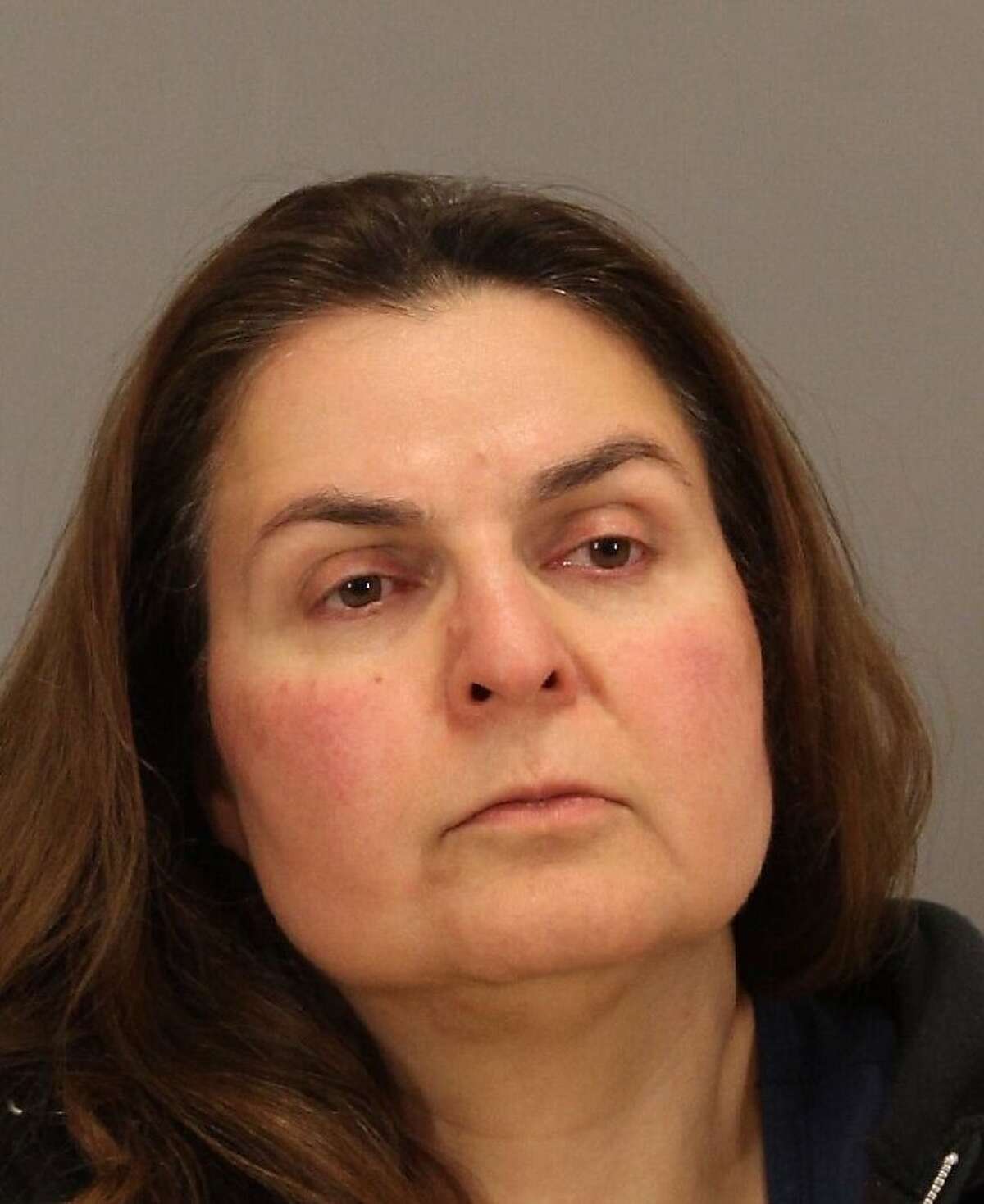 Ramineh Behbehanian, 50, was arrested Monday, April 29, 2013 for allegedly trying to sneak bottles of orange juice tainted with rubbing alcohol into a display case at a Starbucks coffee shop in San Jose, police said.