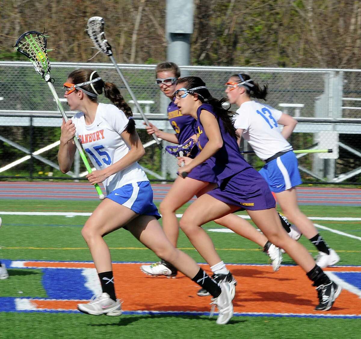 Raven Winters leads Danbury girls lacrosse team to rout of Westhill