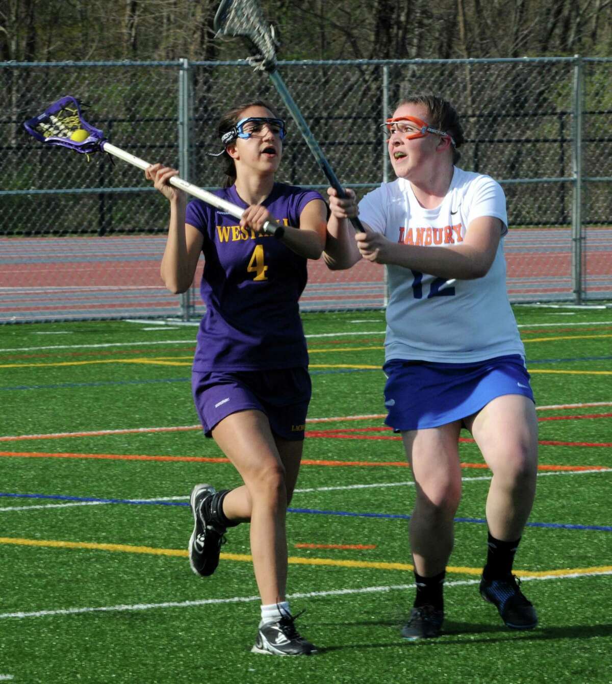 Raven Winters leads Danbury girls lacrosse team to rout of Westhill