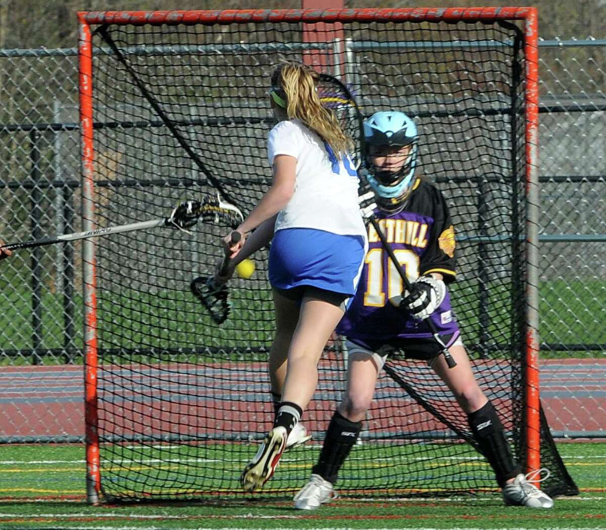 Raven Winters leads Danbury girls lacrosse team to rout of Westhill