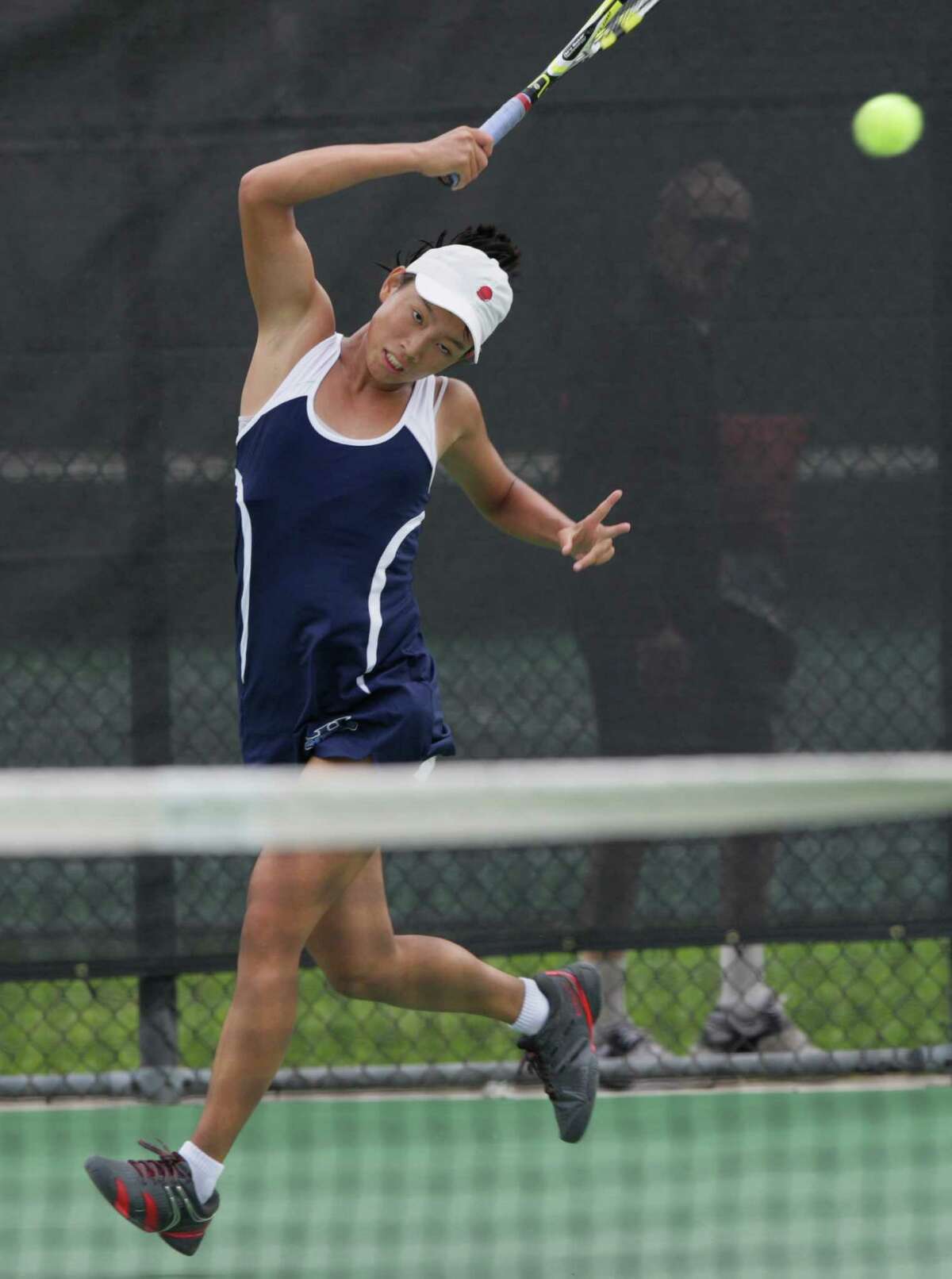Johnson freshman Guan claims 5A girls state tennis title