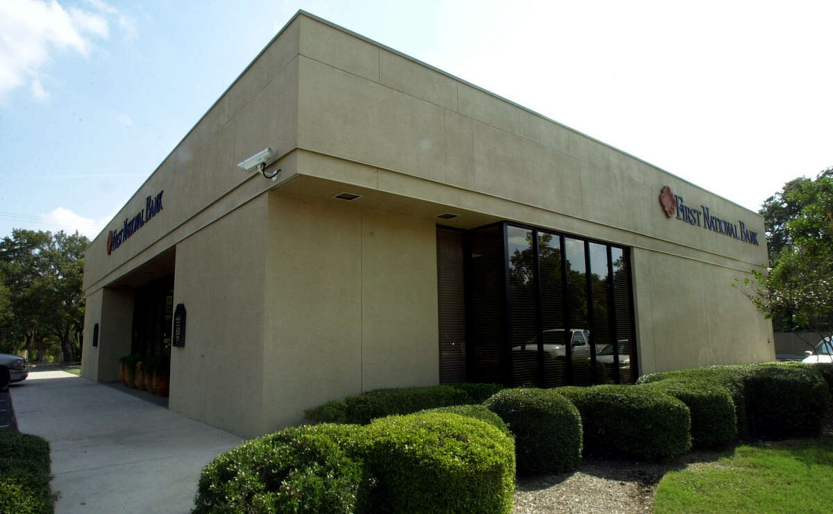 First National Bank — this is the North New Braunfels Avenue branch — lost almost $3.4 million in the first quarter of 2013.