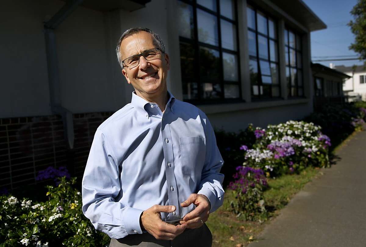 Kevin Gogin is the program manager for School Health Programs at San Francisco Unified School District. He poses for a portrait in San Francisco, Calif., on Friday, May 3, 2013.
