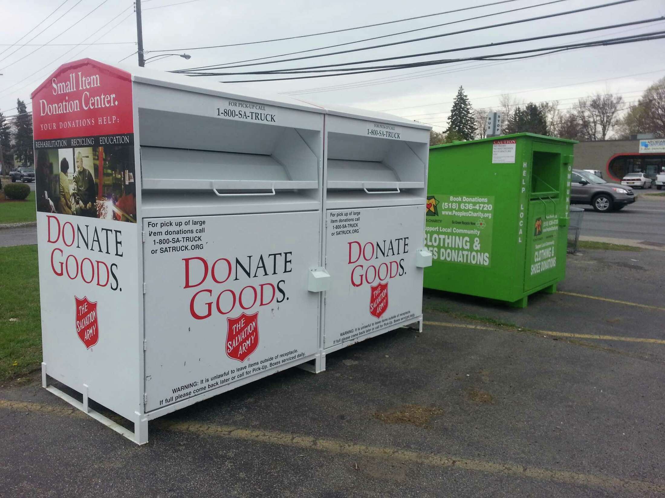 Clothing donation bins causing complaints by Laredo businesses