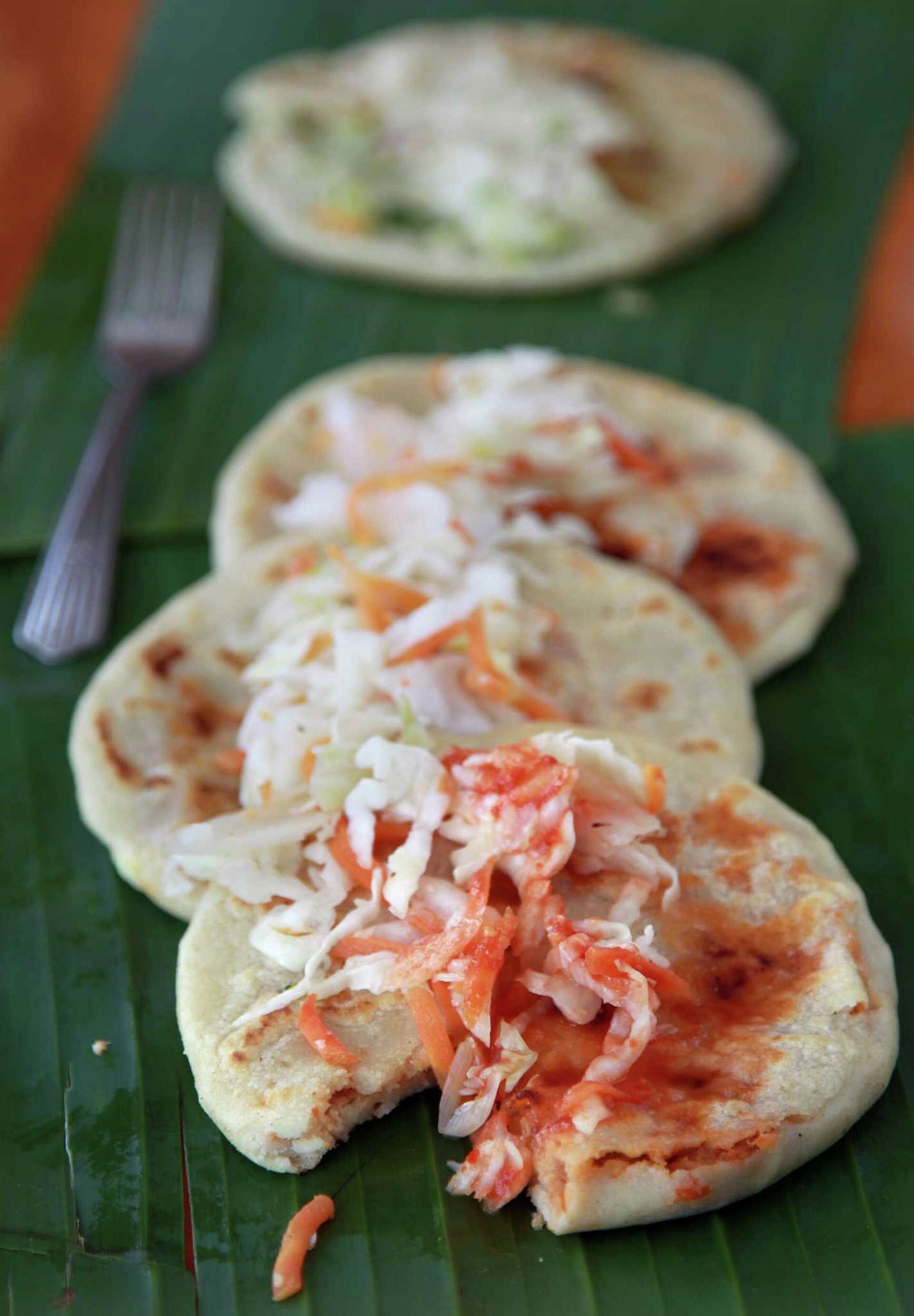 Most delightful pupusas in town