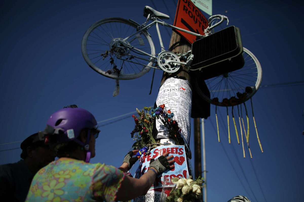 Riders honor cyclist killed in semitruck accident