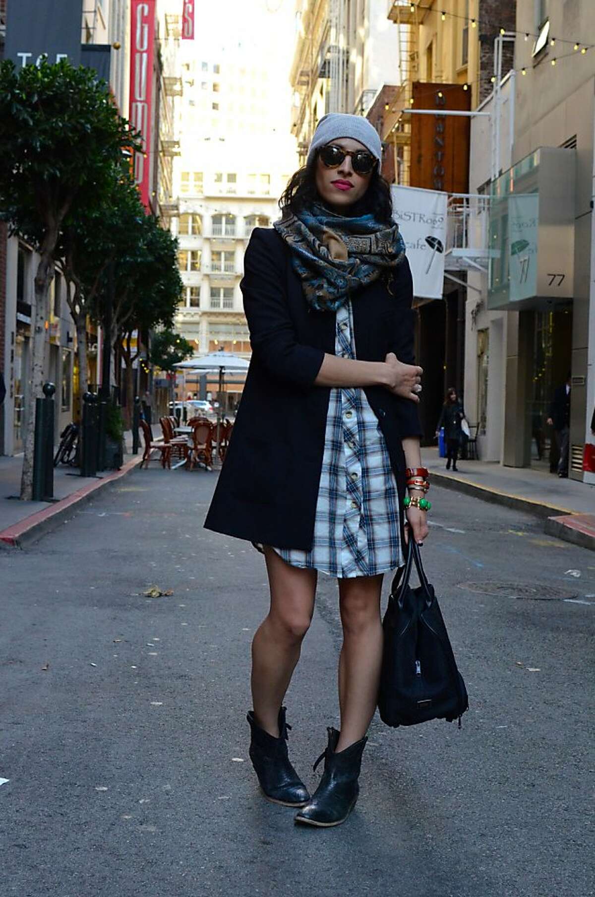 San Francisco has more fashion bloggers per capitan than New York or Los Angeles. Here are some of the more prominent ones. Pictured is Carlina Harris of Allergic to Vanilla