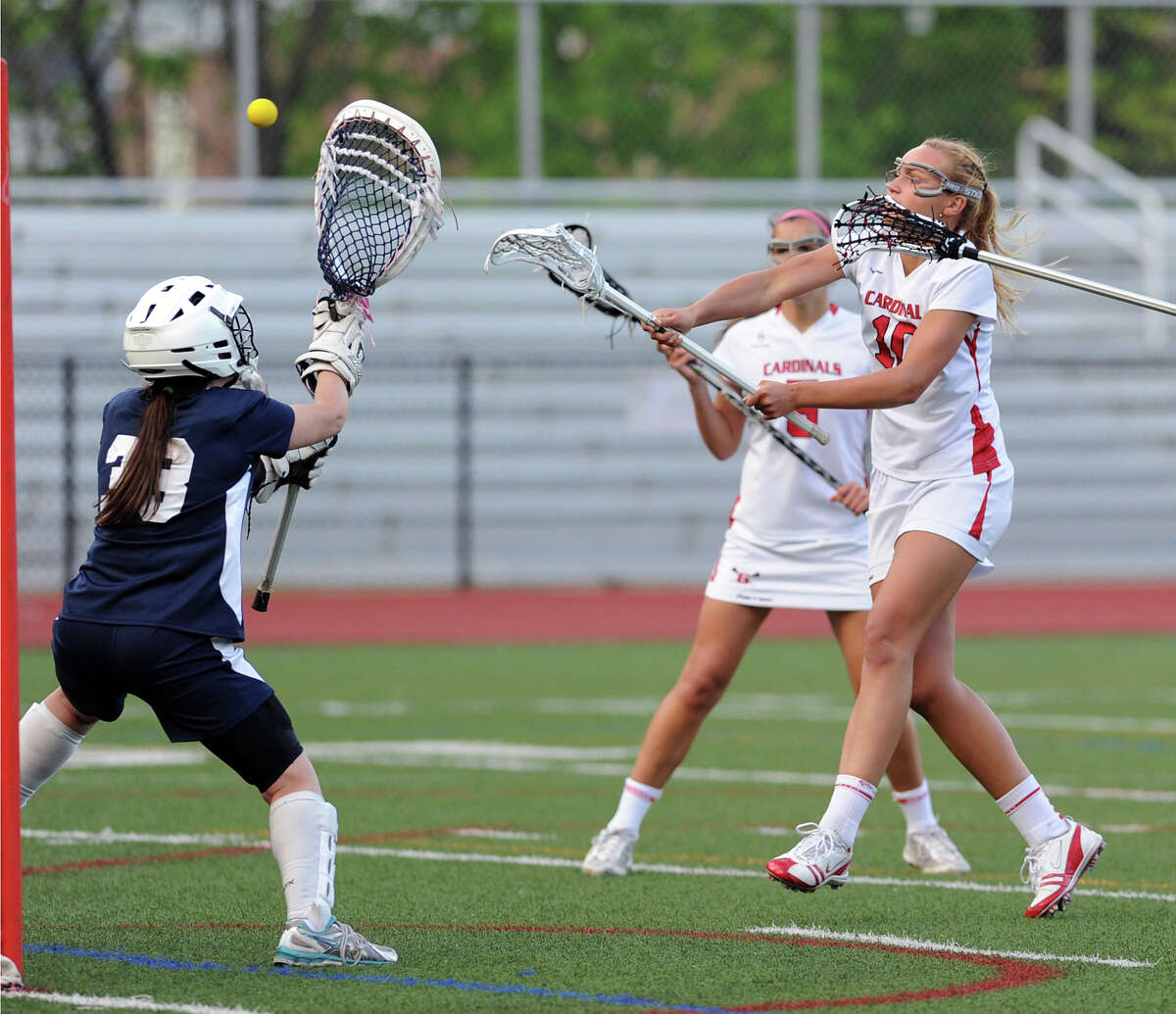 Greenwich Girls Lacrosse Rallies In Second Half To Top Staples