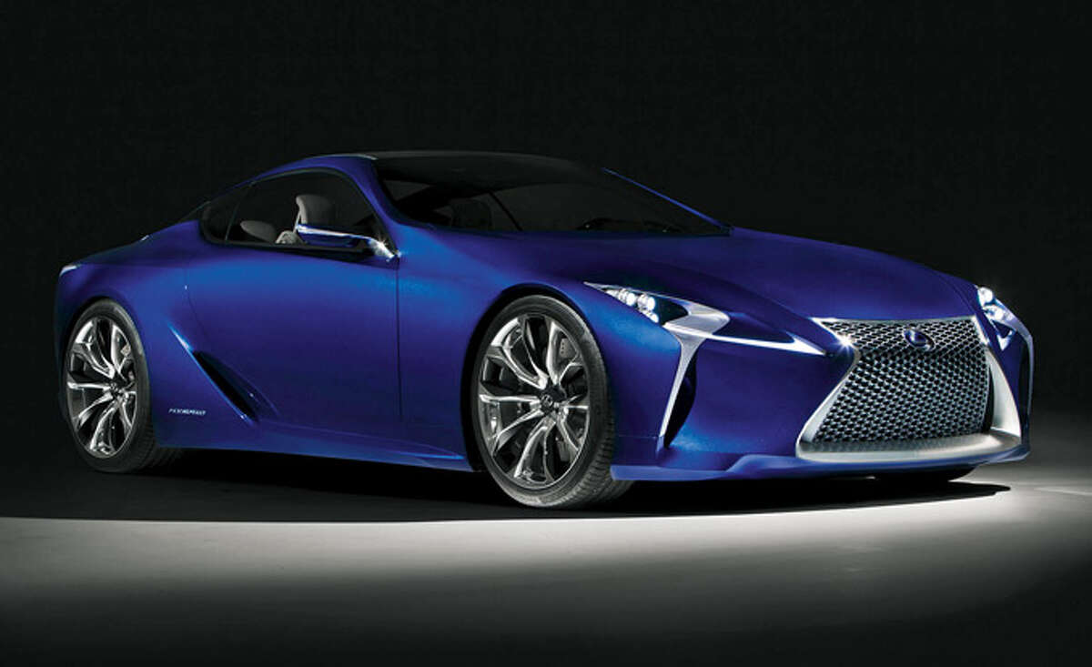 Lexus LF-LC : With its forward-looking design, the Lexus LF-LC 2+2 Hybrid Sport Coupe was named as the best concept car in the annual EyesOn Design Awards. Designed by the company's Calty design studio in Newport Beach, Calif., the Lexus LF-LC 2+2 Hybrid Sport Coupe was a pure design exercise. The concept is a result of the studio being challenged by the Lexus Center in Japan to come up with a design for a future hybrid sport coupe.