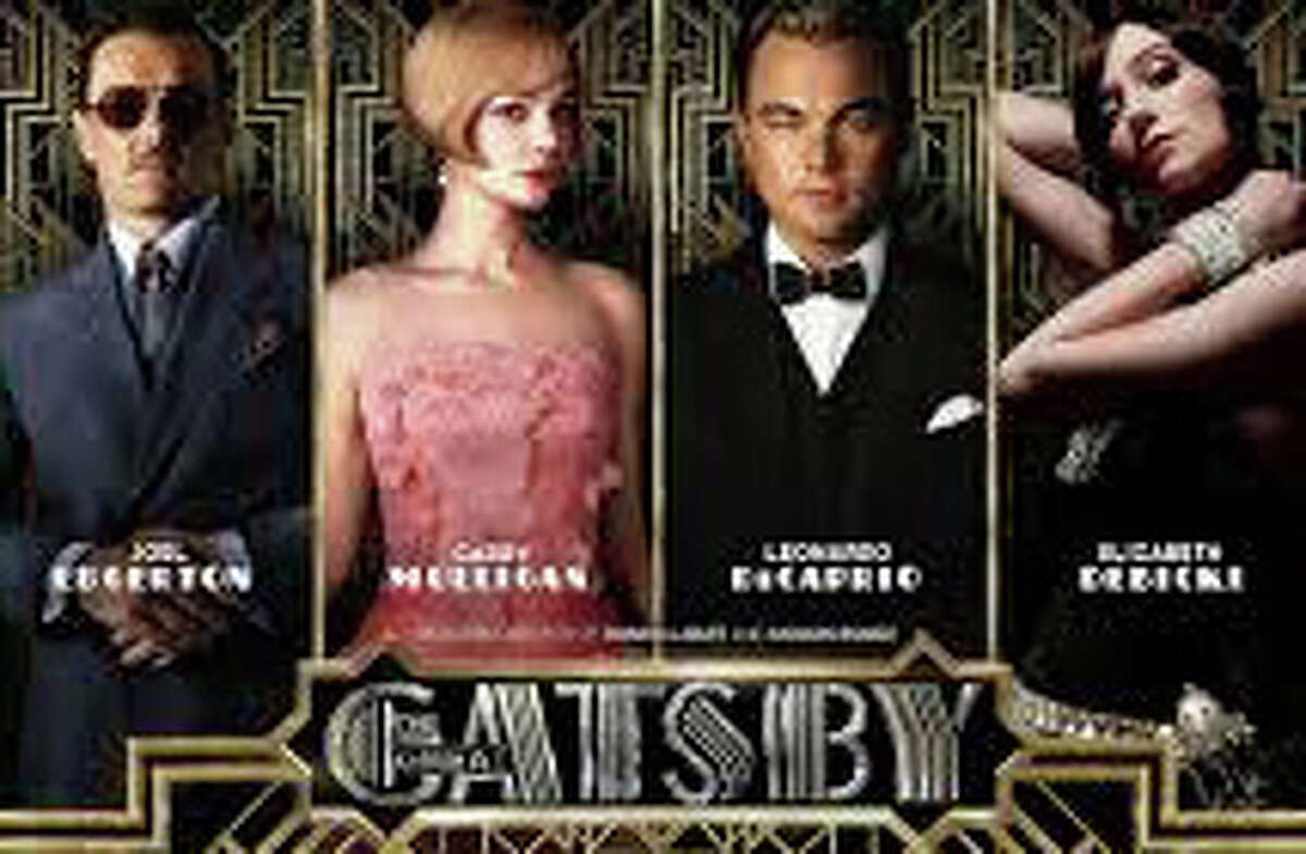 The new movie version of F. Scott Fitzgerald's, "The Great Gatsby," is playing in area theaters.