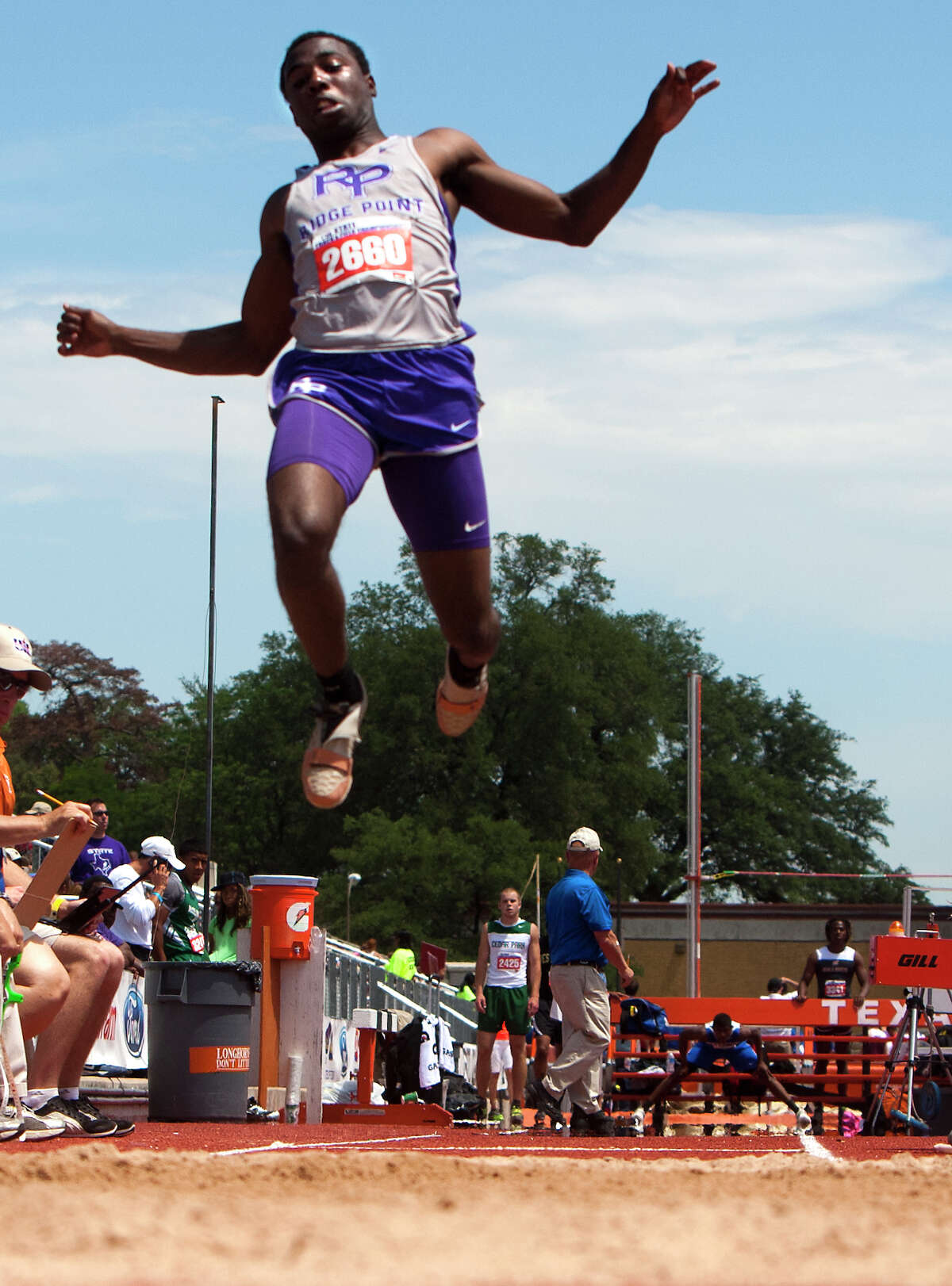 Hall-Thompson leads trio of double winners at state track