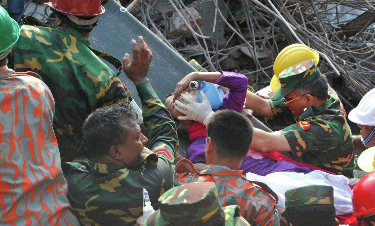 Woman Survives Days In Rubble