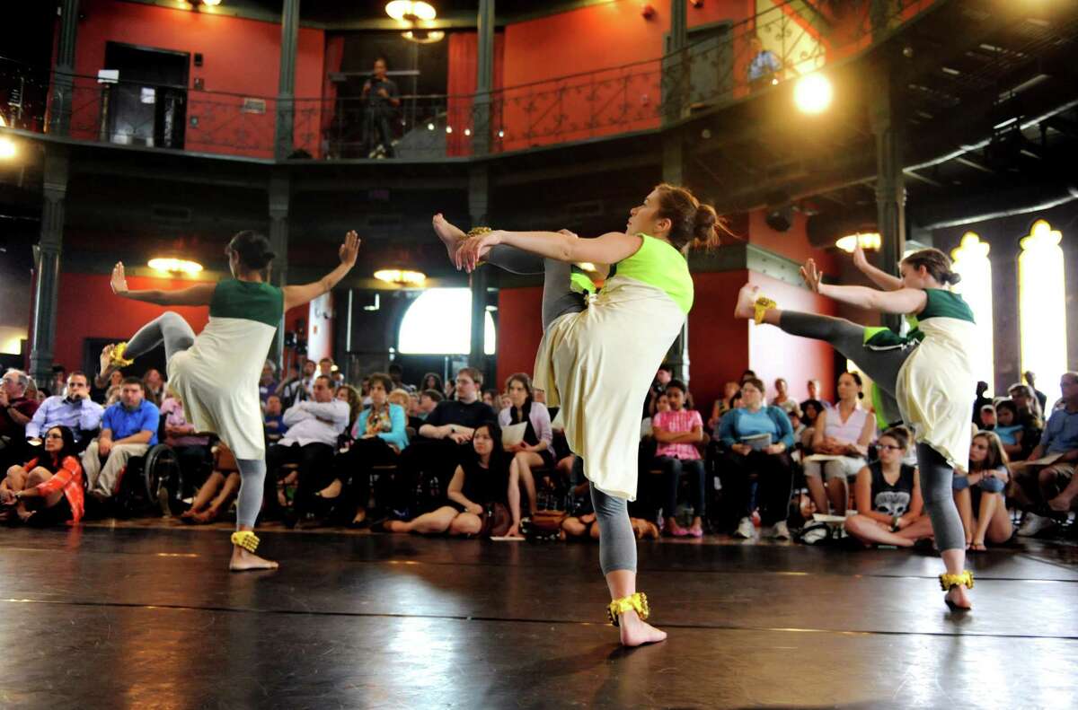 Dancers perform Spring Day during the Steinmetz Dance Performance on Friday, May 10, 2013, at Union College in Schenectady, N.Y. (Cindy Schultz / Times Union)