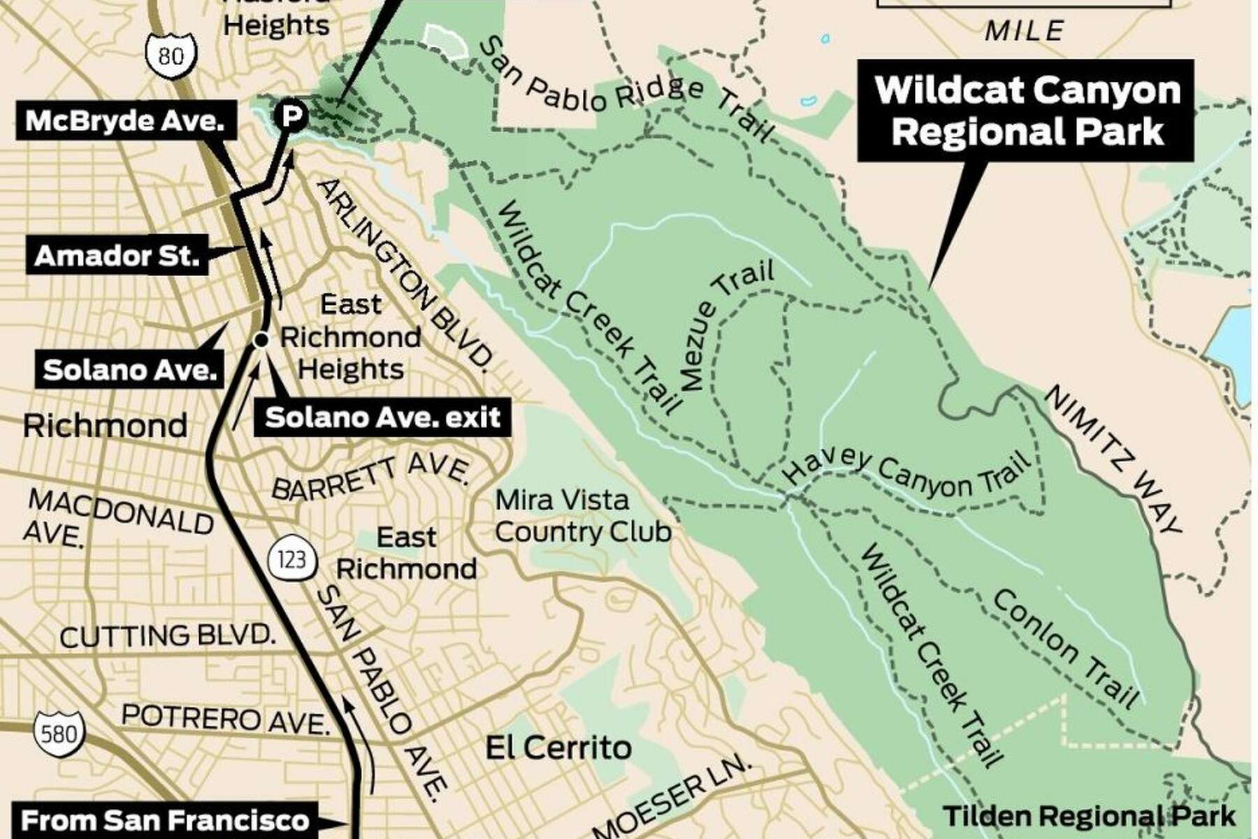 Wildcat Canyon Trail Map Wildcat Canyon An Overlooked View Spot