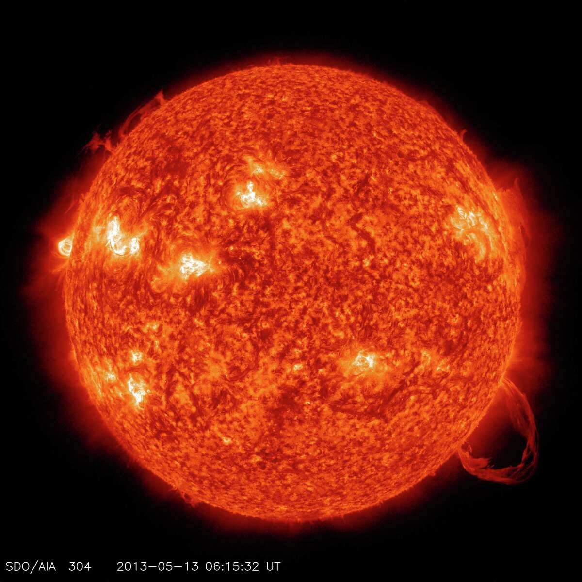 The Strongest Solar Flares Of 2013