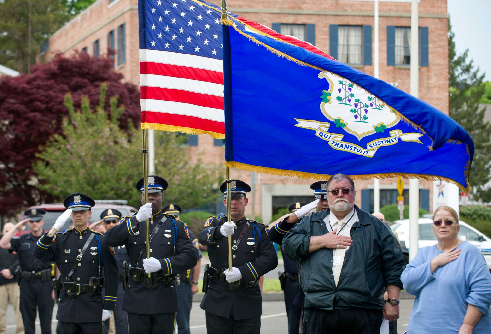 Memorial held for fallen officers