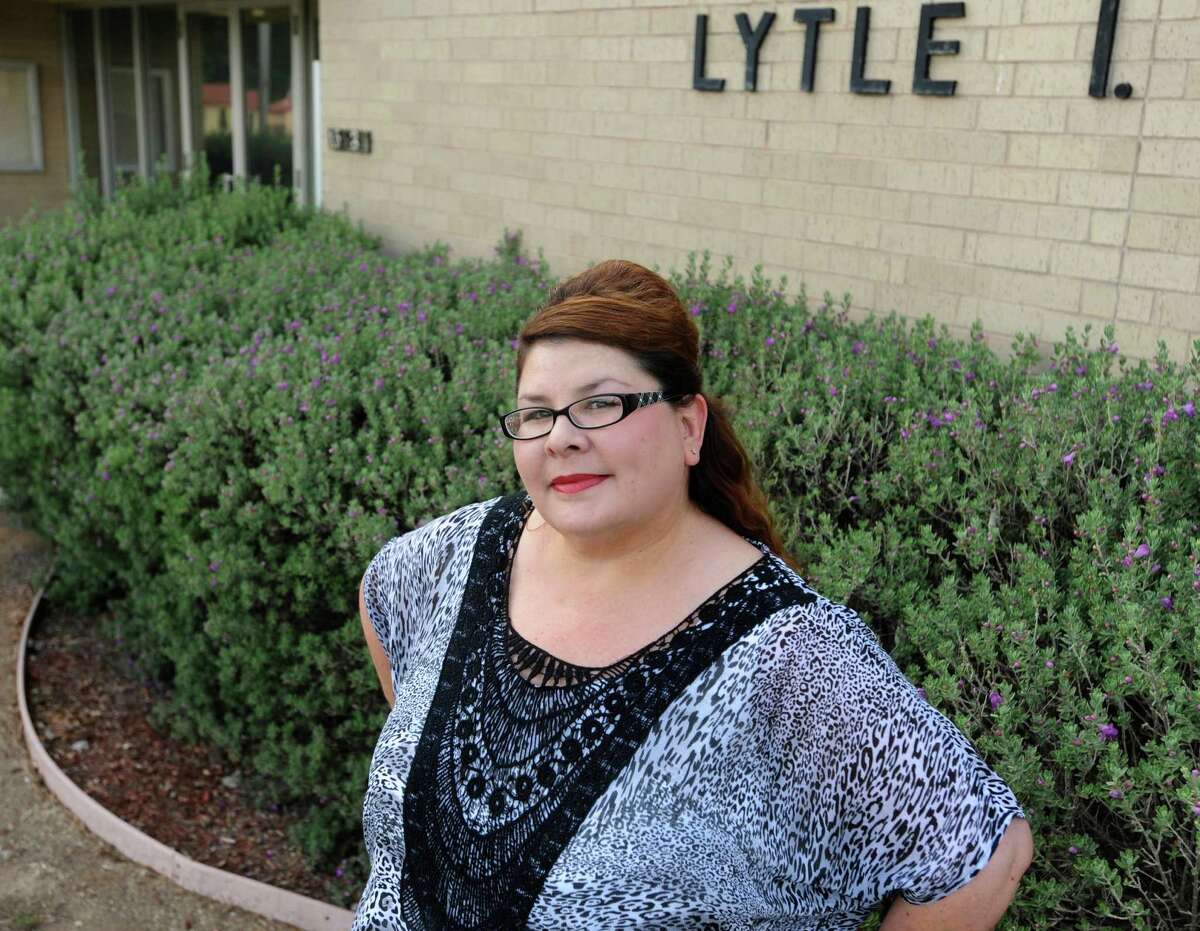 Christina Mercado, who won a seat on the Lytle Independent School District board by winning last Saturday's election by receiving the only vote cast. Wednesday, May 15, 2013.