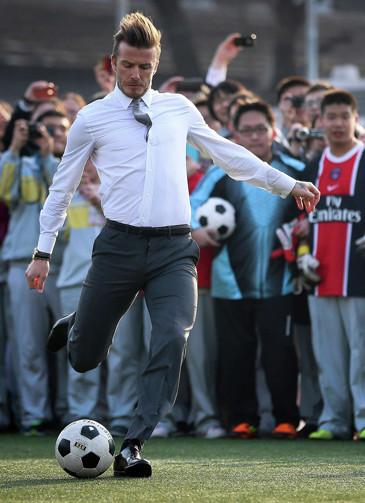 David Beckham, on and off the pitch