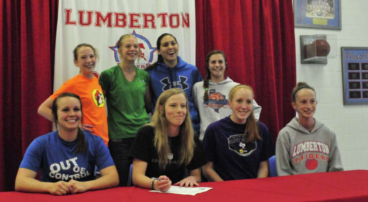 LHS basketball player signs with Crown College