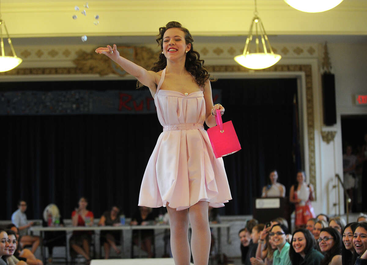 Modelling in a Charity Fashion Show (in Bronte Country, Haworth