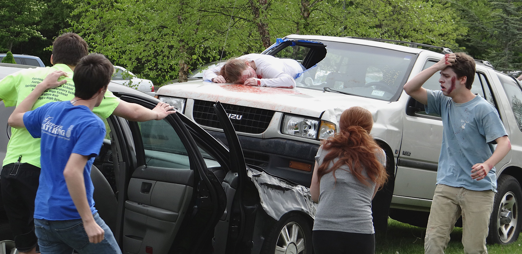 Crash Course At Warde Drunken Distracted Driving Dangers Highlighted